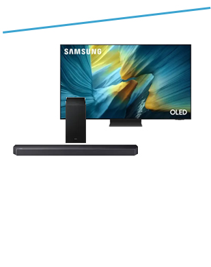 Samsung TV + soundbar HALVEMPI YHDESSÄ